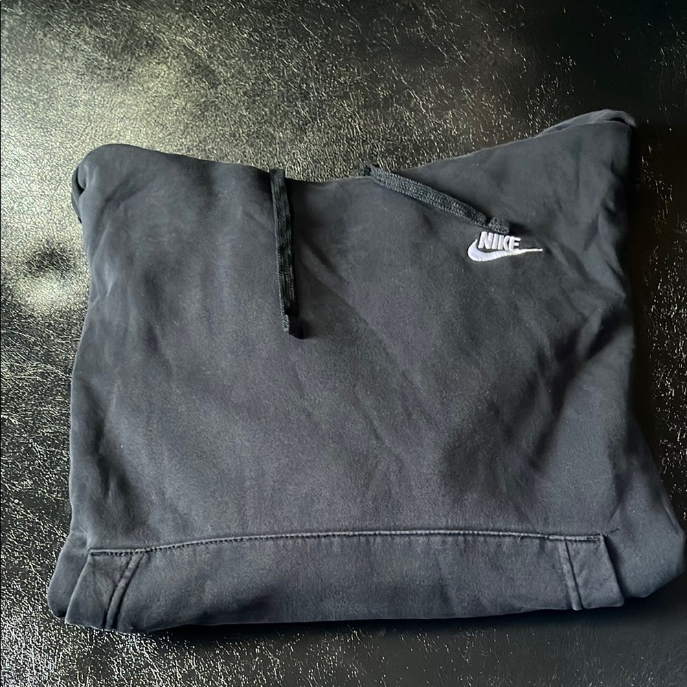 Nike Charcoal Pullover with White Logo